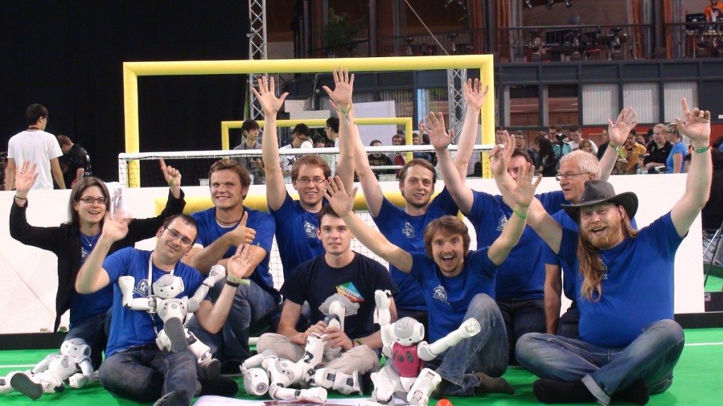 Teamfoto RoboCup 2013