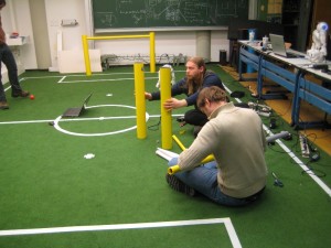 Torumgestaltung für RoboCup